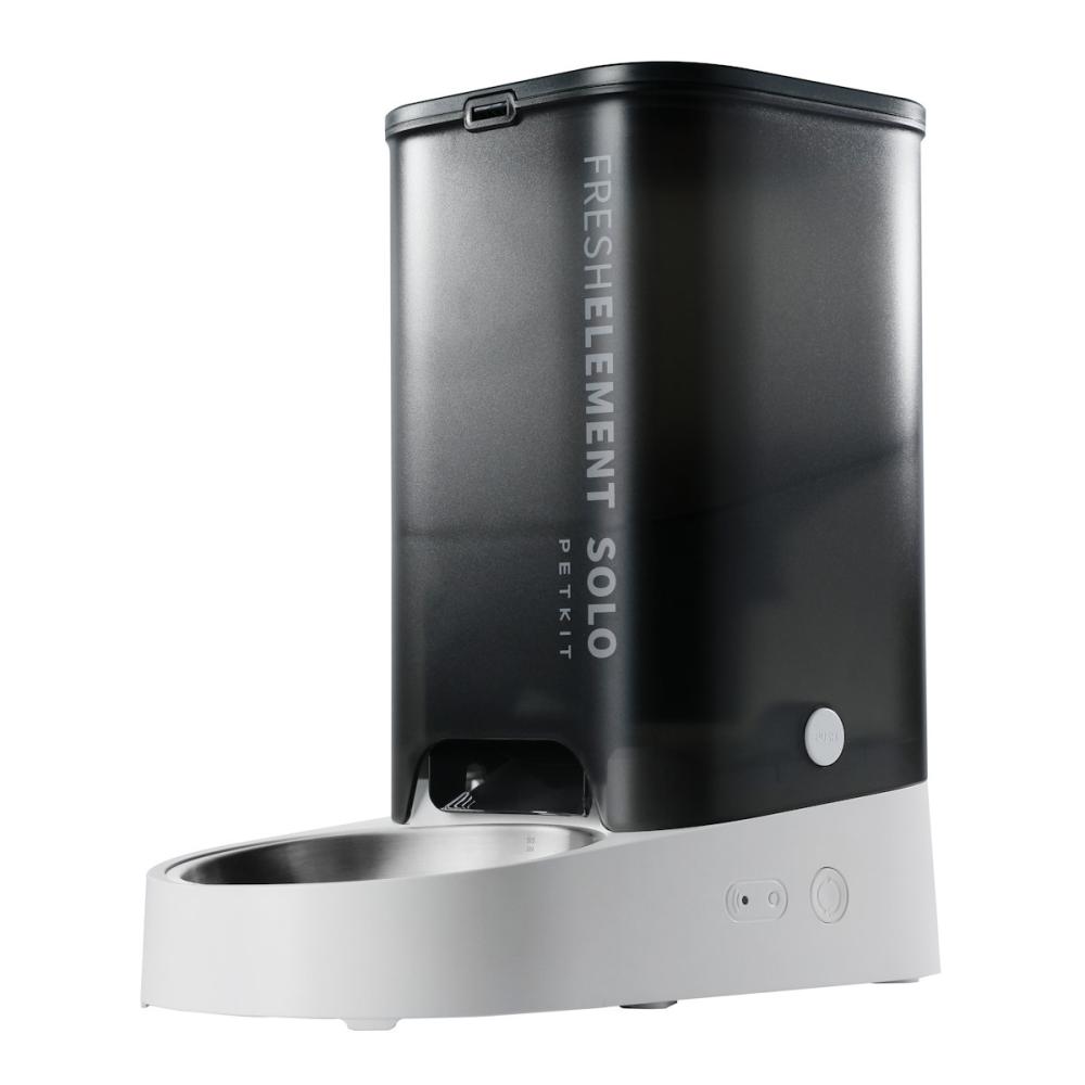 ペット用給餌器（アプリ連携可能）　ＰＥＴＫＩＴ　Ｆｒｅｓｈ　Ｅｌｅｍｅｎｔ　ＳＯＬＯ　グレイ　Ｐ５７０－ＧＲＹ