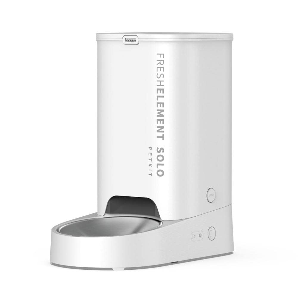 ペット用給餌器（アプリ連携可能）　ＰＥＴＫＩＴ　Ｆｒｅｓｈ　Ｅｌｅｍｅｎｔ　ＳＯＬＯ　ホワイト　Ｐ５７０－ＷＨ