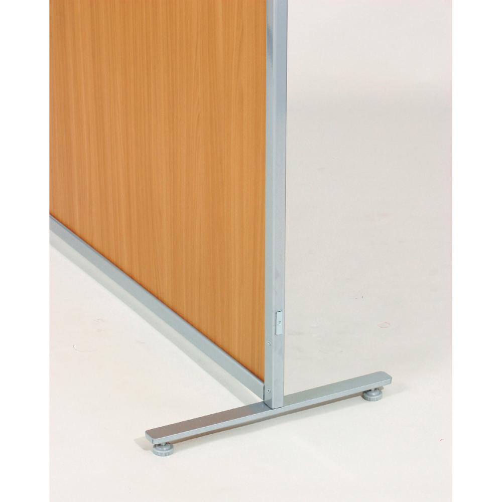 パーテーション用アジャスター付き安定脚　ＳＭＰシリーズ用　１個　ＳＭＰ－Ｆ