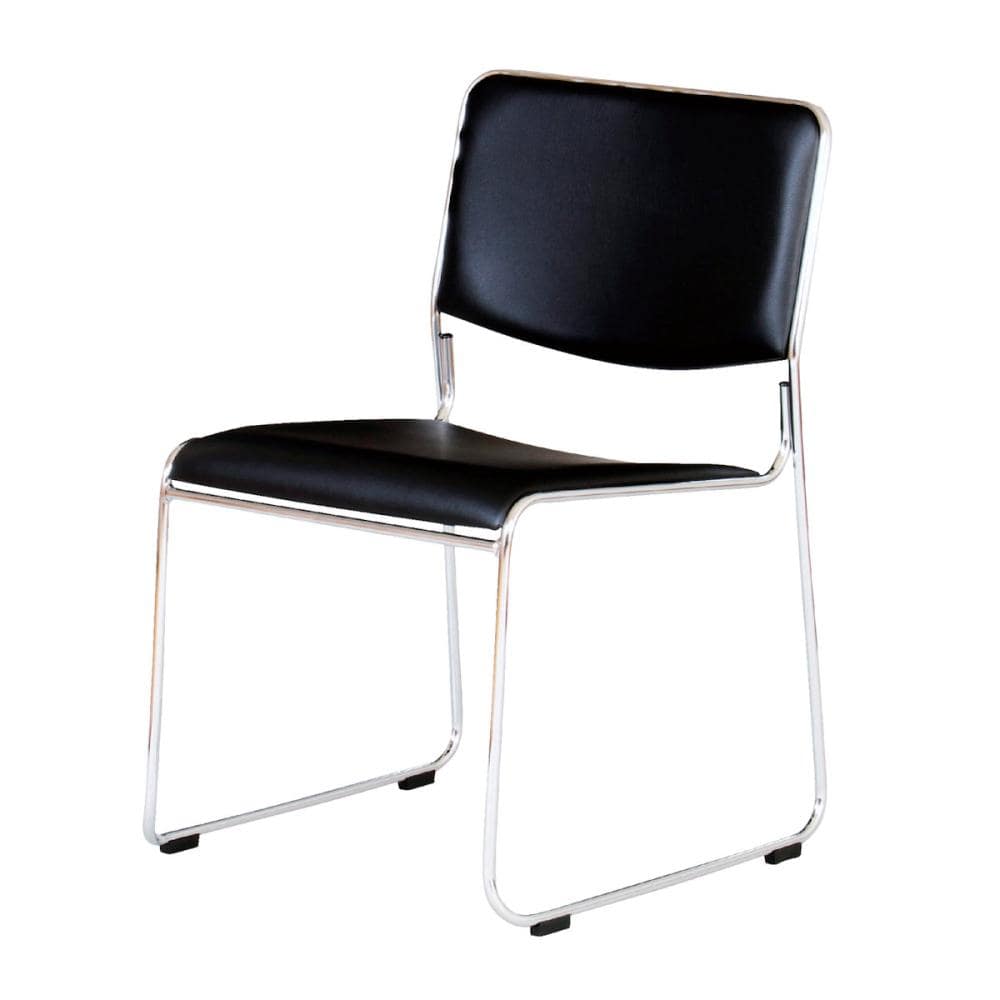 スタッキングチェア　マッキンリー　ブラック　ＭＫ－４８０（ＢＫ）