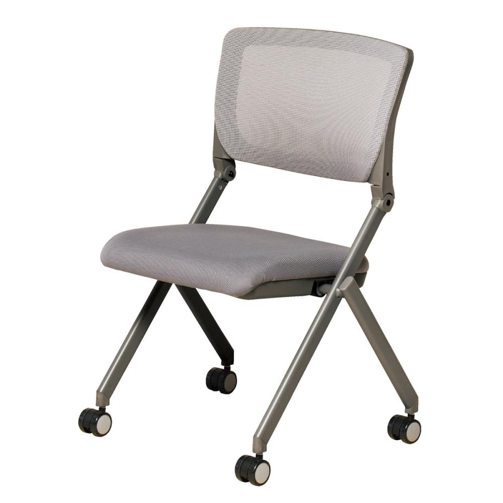 ミーティングチェア　ネスティングチェア　グレー　ＫＲＭ－４３０Ｇ（ＧＲ）