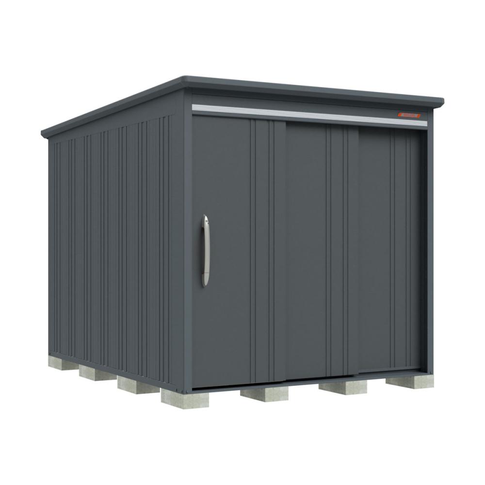 タクボ物置　ＢＥＬＯＳ　間口２１３×奥行３００ｃｍ　側面棚タイプ　一般型・結露減少屋根　ナッツカーキ　Ｂ－Ｚ２１３０ＹＫＡ