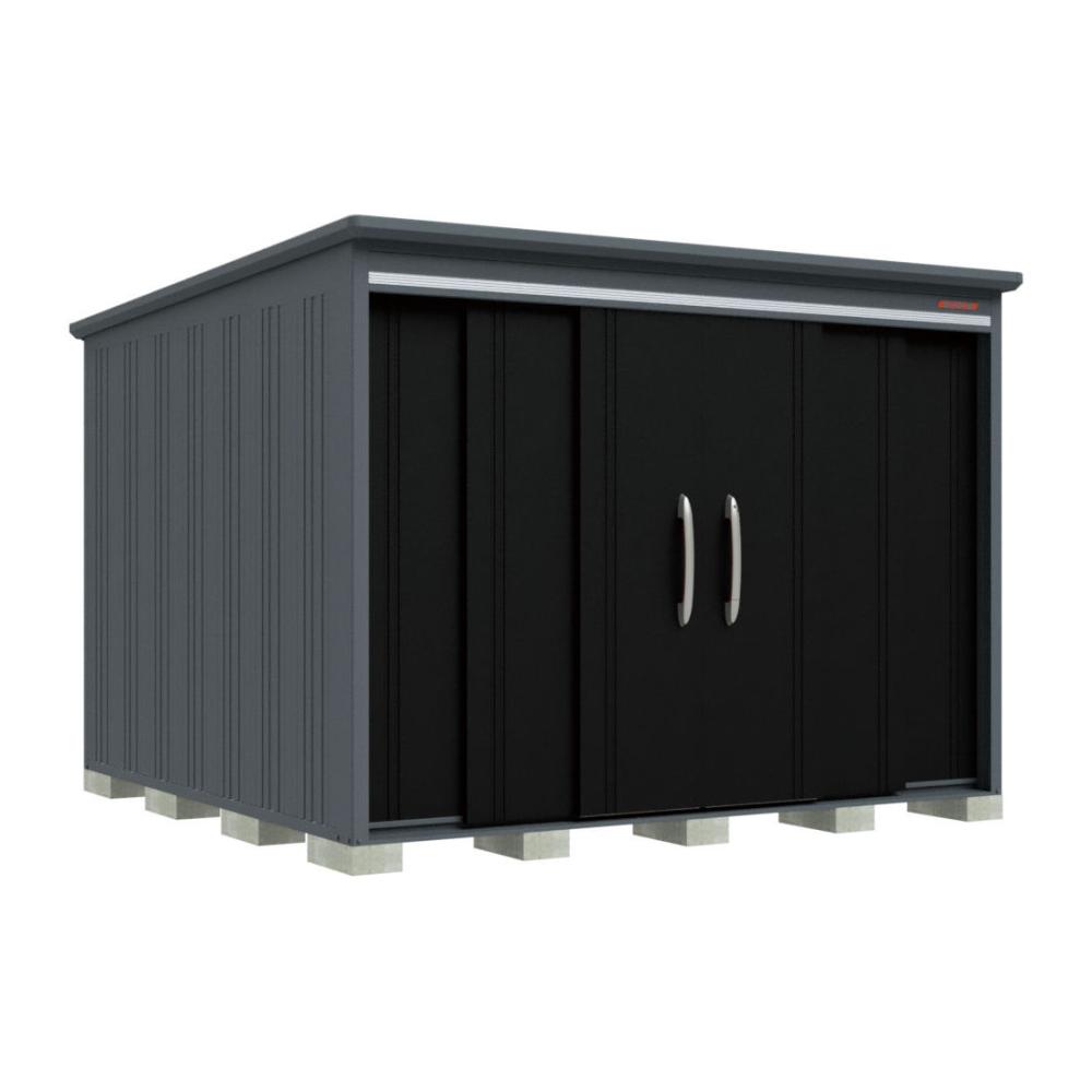 タクボ物置　ＢＥＬＯＳ　間口２９３×奥行３００ｃｍ　背面棚タイプ　一般型・標準屋根　ブルイッシュグレー　Ｂ－２９３０ＧＲ