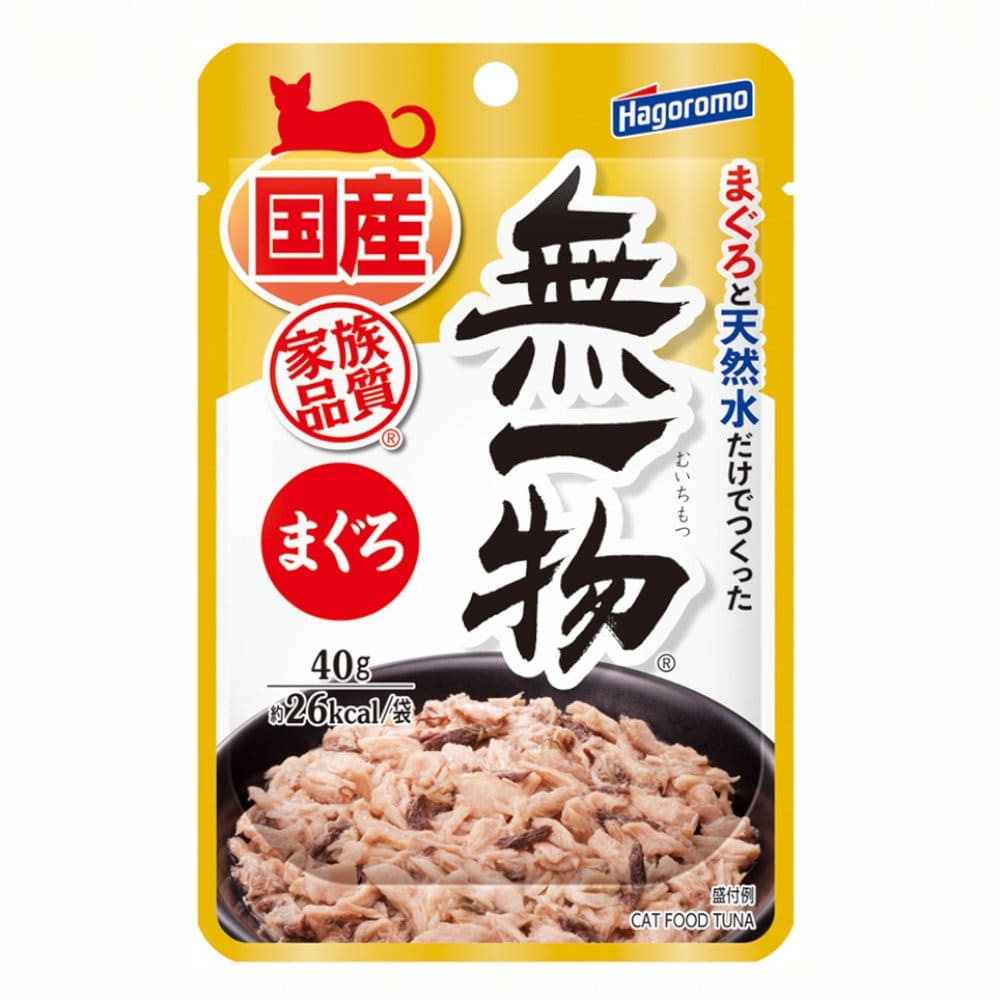 はごろもフーズ　無一物パウチ　まぐろ　４０ｇ