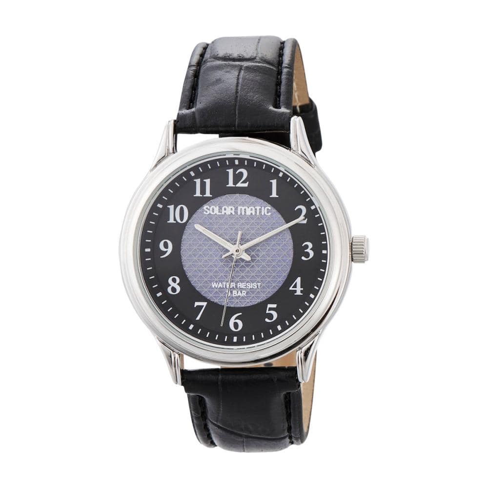 クレファーソーラーウォッチＳＭ－ＡＭ１６５－ＢＫＳ