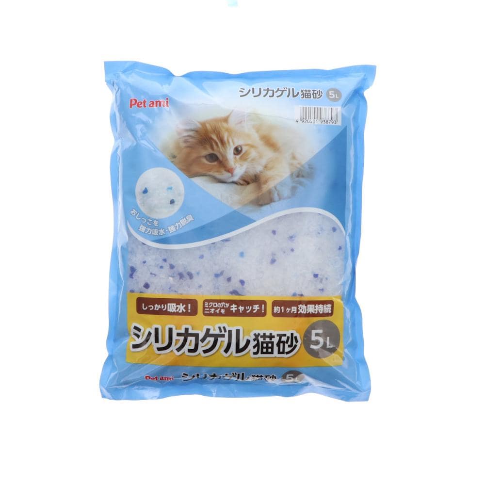 Ｐｅｔａｍｉ　シリカゲル猫砂　５Ｌ