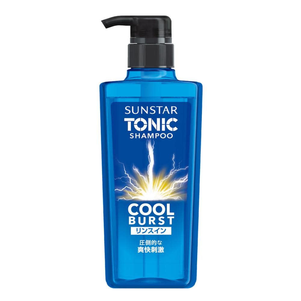サンスター　トニックシャンプー　ＣＯＯＬＢＵＲＳＴ　リンスイン　４６０ｍＬ