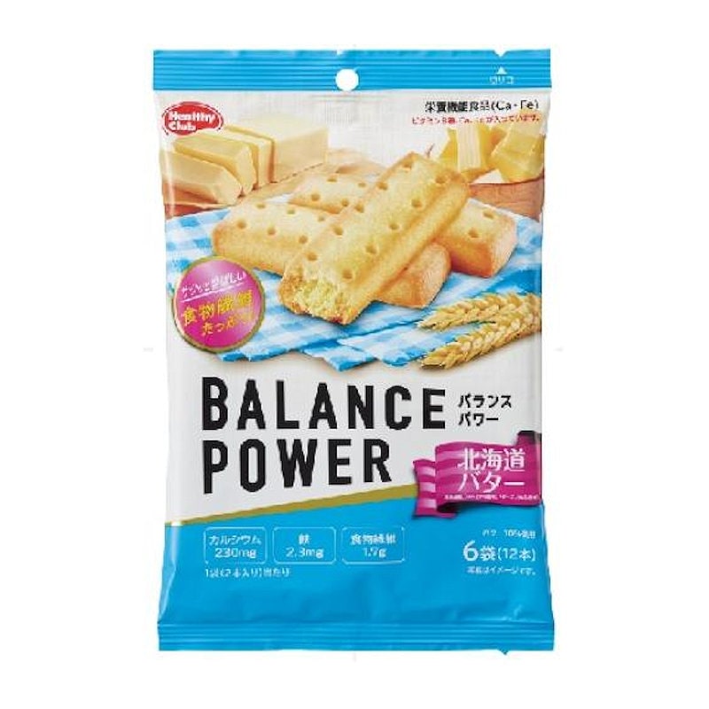 ハマダコンフェクト　バランスパワー　北海道バター　６袋入り
