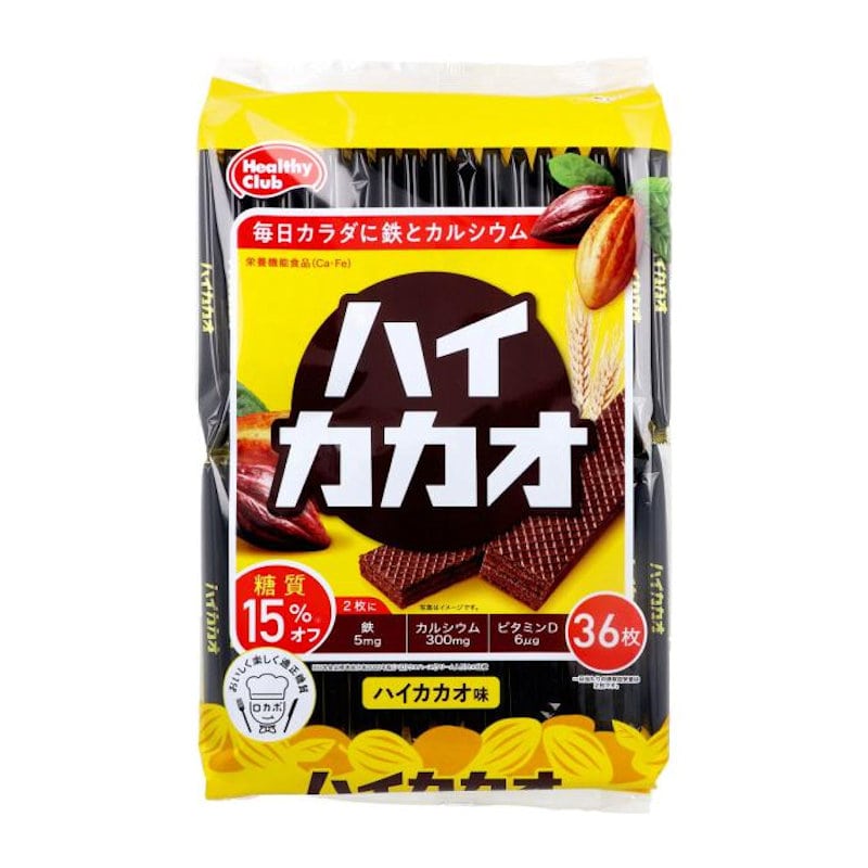 ハマダコンフェクト　ハイカカオウエハース　３６枚入り