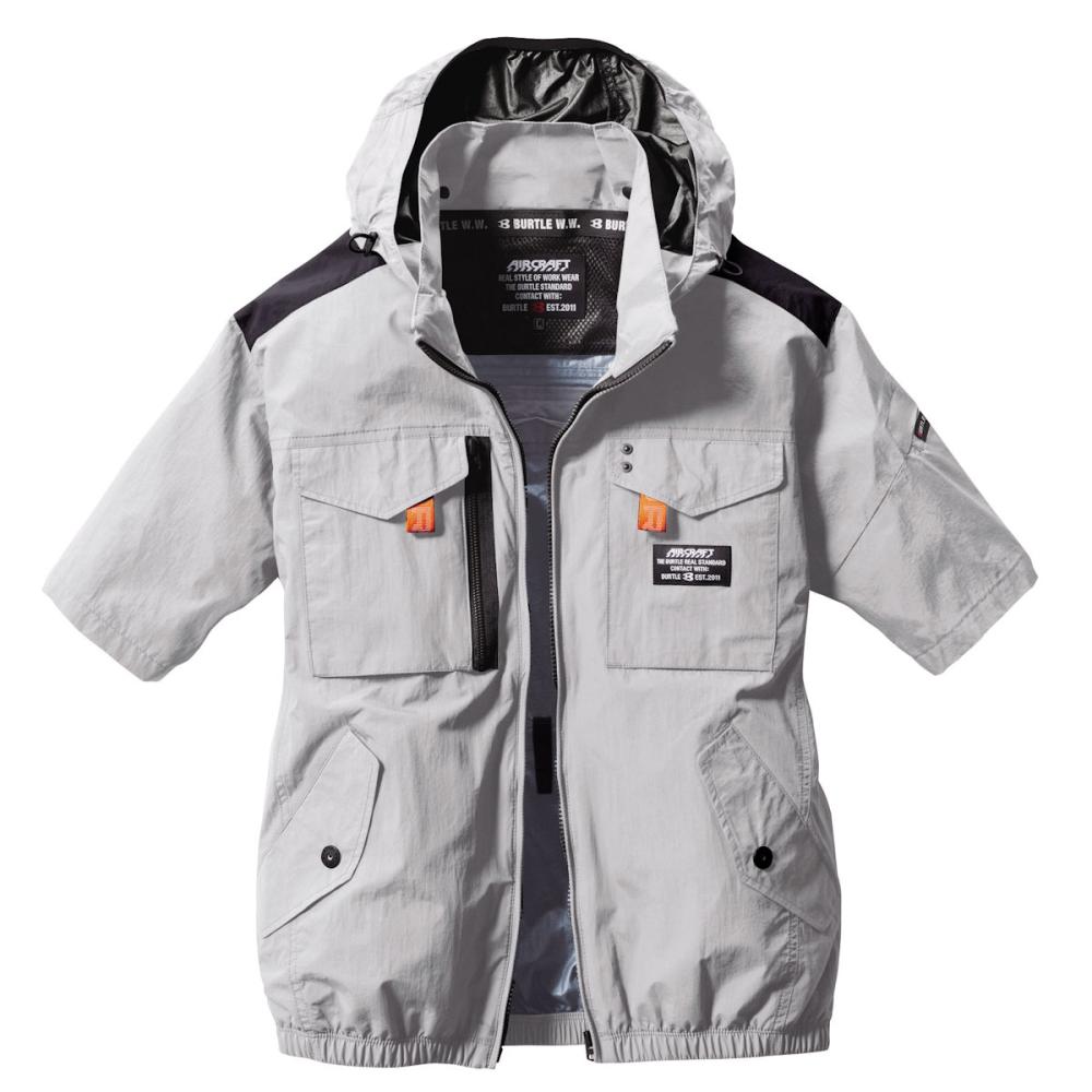 ＢＵＲＴＬＥ（バートル）　エアクラフトＡＣタクティカルベスト１１５６　アッシュグレー　ＸＸＬ