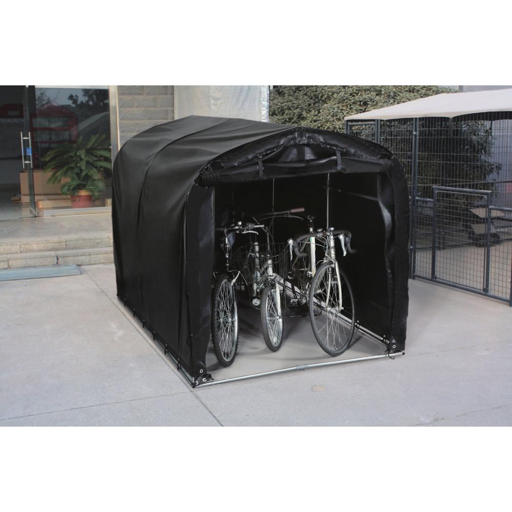 你的品牌名　簡単組立　高耐久サイクルハウス　３台用