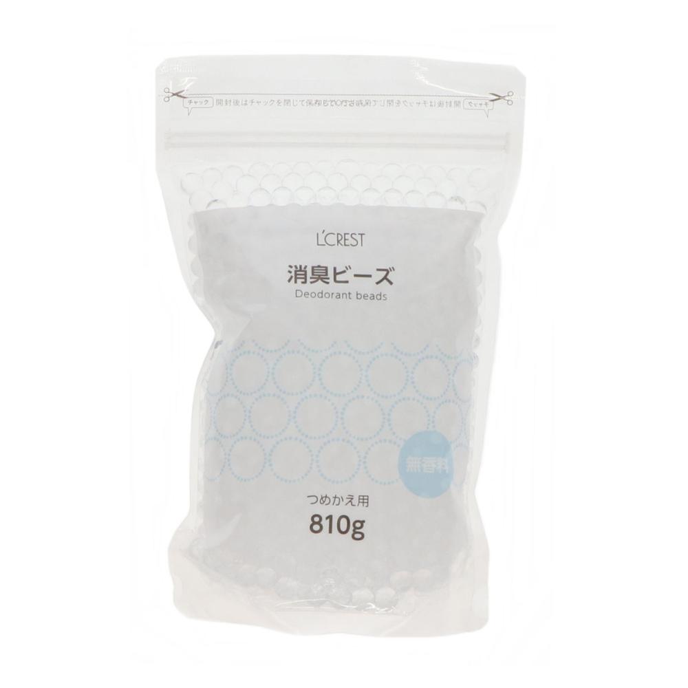 Ｌ’ＣＲＥＳＴ（ルクレスト）　消臭ビーズ　無香　詰め替え用　８１０ｇ