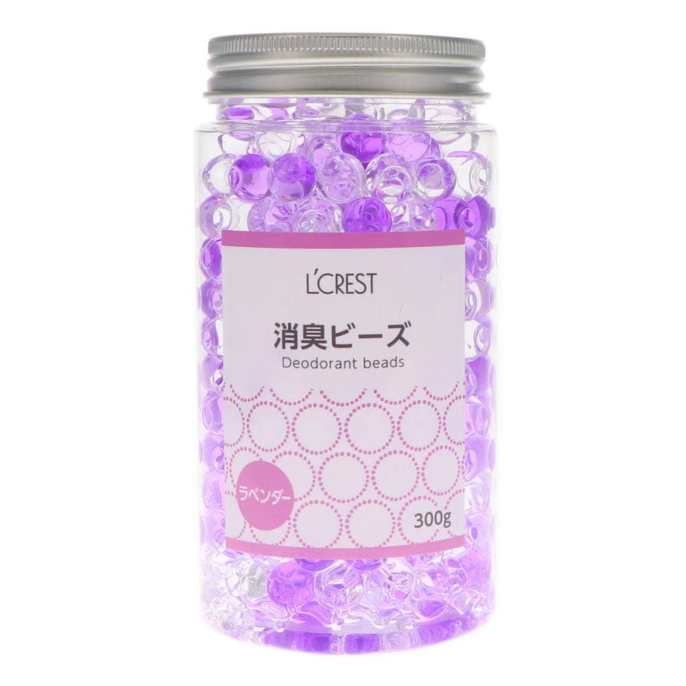 Ｌ’ＣＲＥＳＴ（ルクレスト）　消臭ビーズ　ラベンダー　本体　３００ｇ