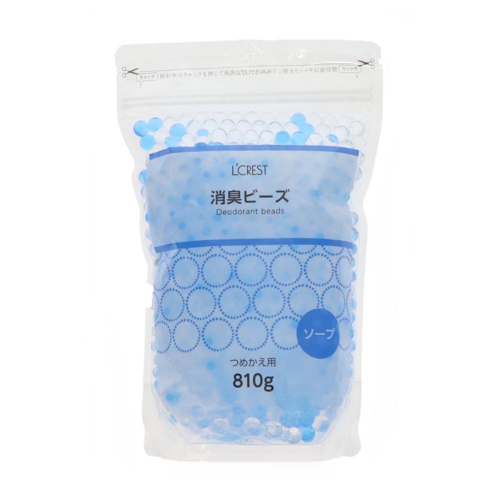 Ｌ’ＣＲＥＳＴ（ルクレスト）　消臭ビーズ　ソープ　詰め替え用　８１０ｇ