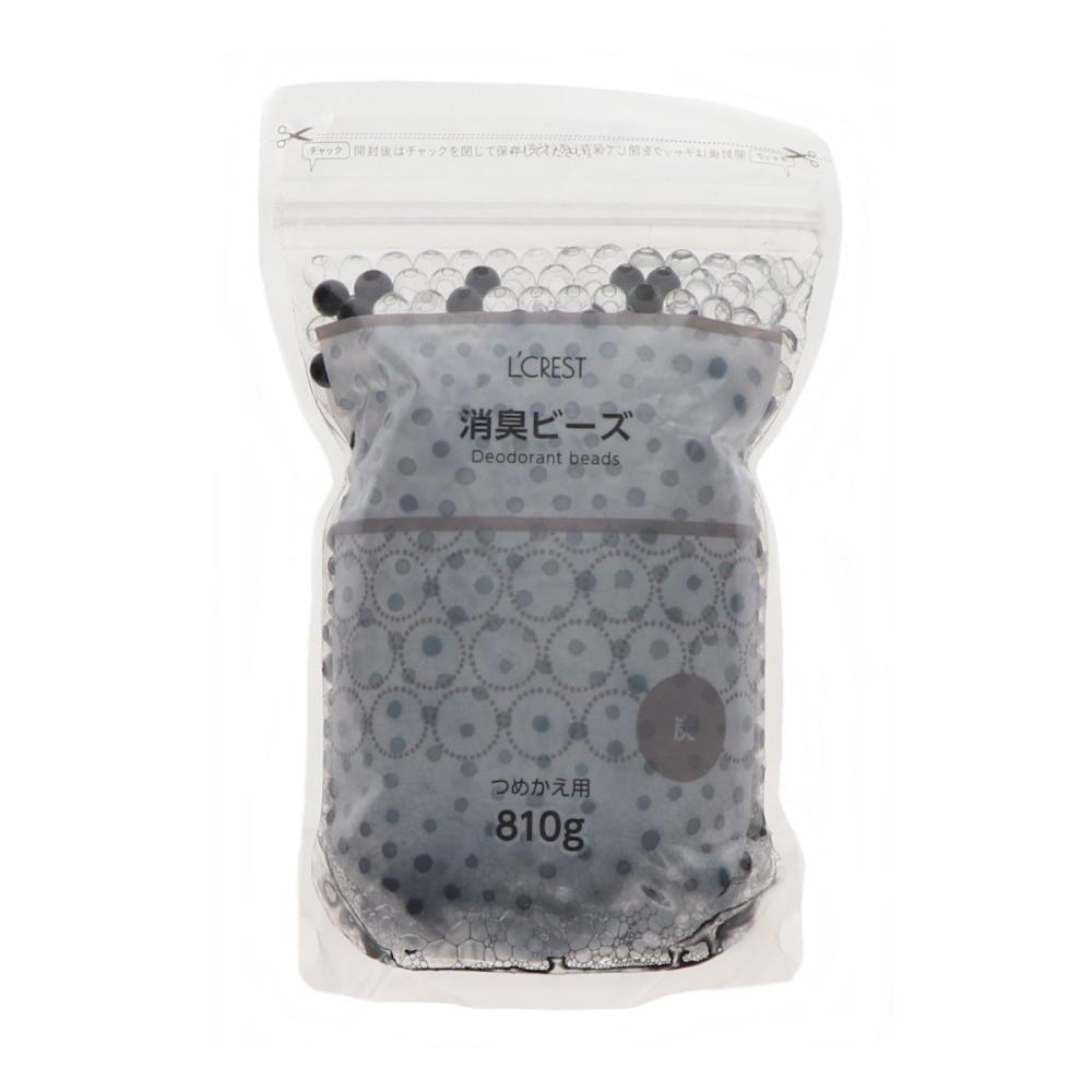 Ｌ’ＣＲＥＳＴ（ルクレスト）　消臭ビーズ　炭　詰め替え用　８１０ｇ