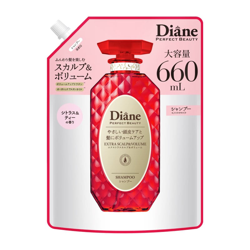 ネイチャーラボ　ダイアン　パーフェクトビューティ　スカルプ＆ボリュームシャンプー　詰替用　６６０ｍＬ