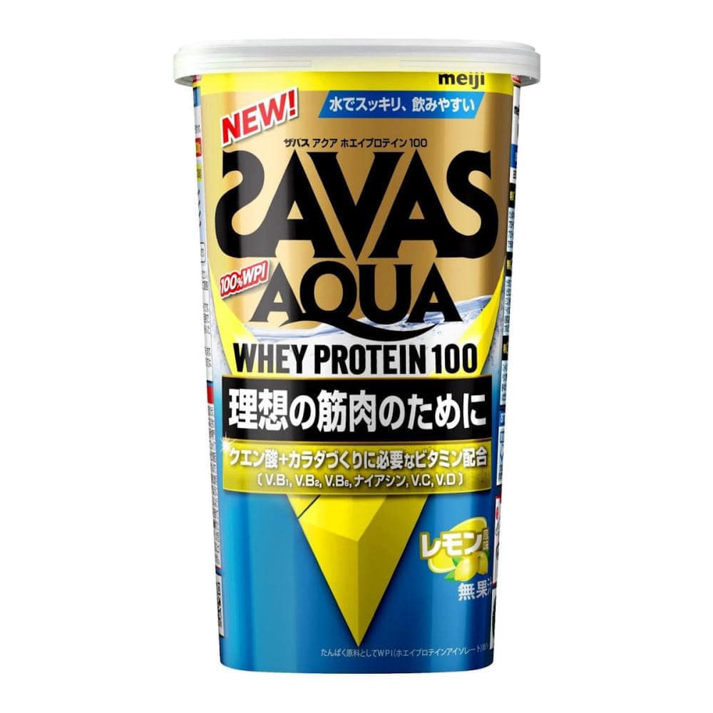 明治　ザバスアクア　ホエイプロテイン１００　レモン風味　２８０ｇ