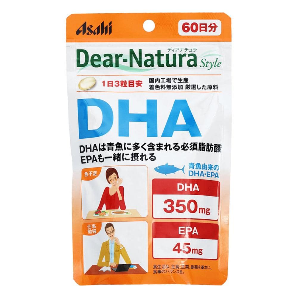 アサヒ　ディアナチュラスタイル　ＤＨＡ　６０日分　６０粒