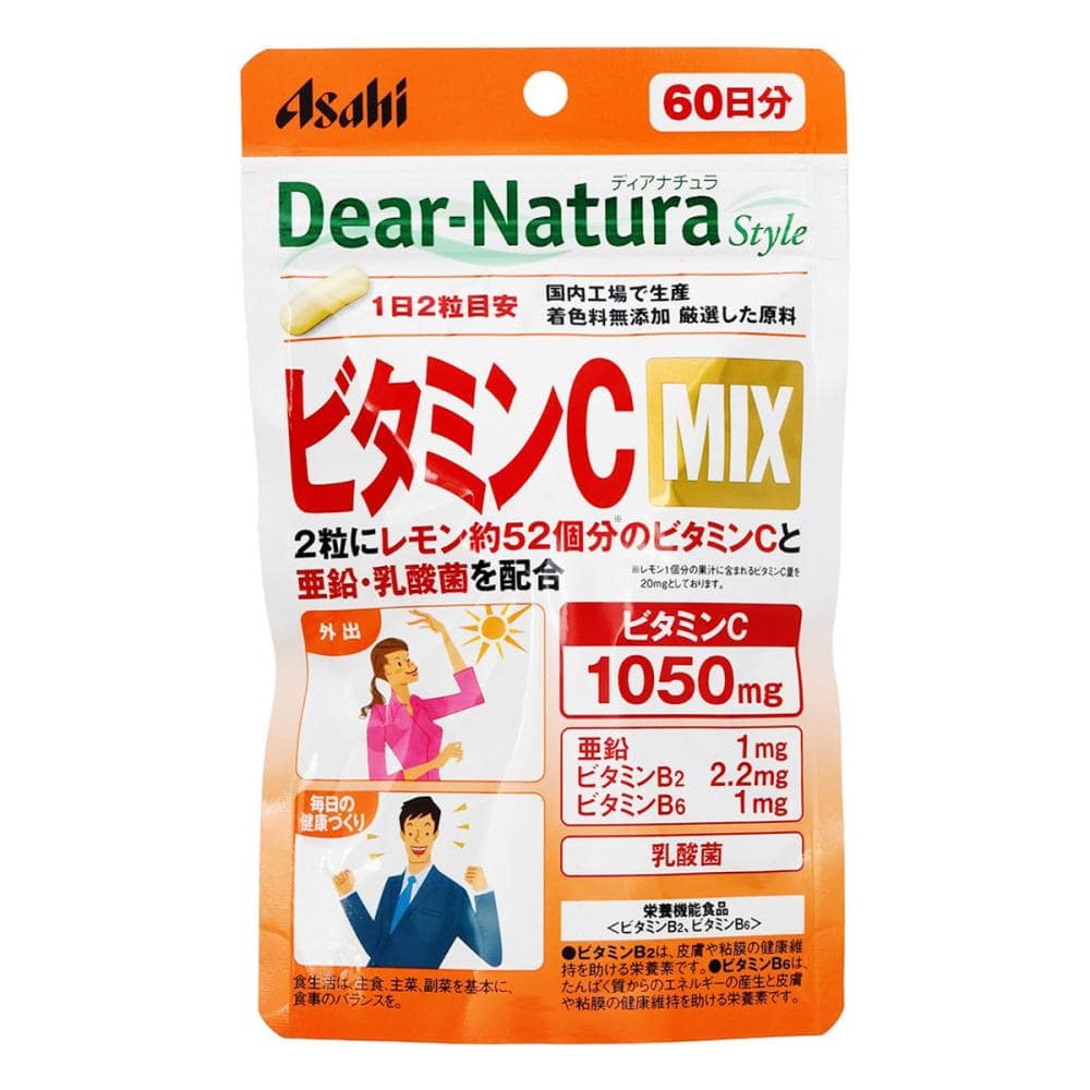 アサヒ　ディアナチュラスタイル　ビタミンＣ　ＭＩＸ　６０日分　１２０粒