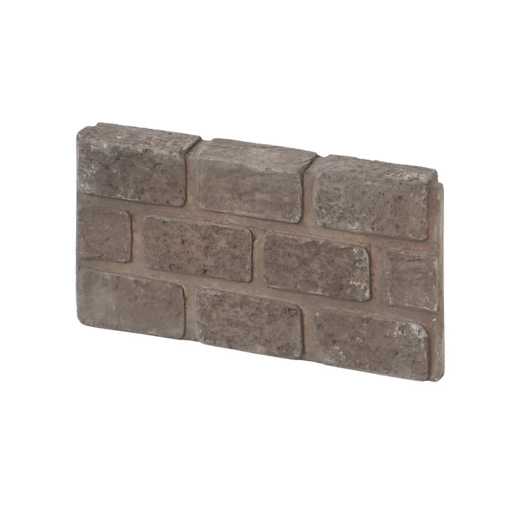 你的品牌名　レンガ調花壇ブロック　ブラウン　ストレート