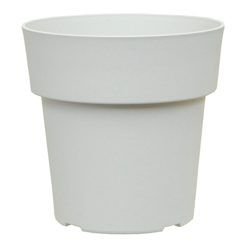 大和プラスチック　プラ鉢　アイコンポット　２１型　ホワイト