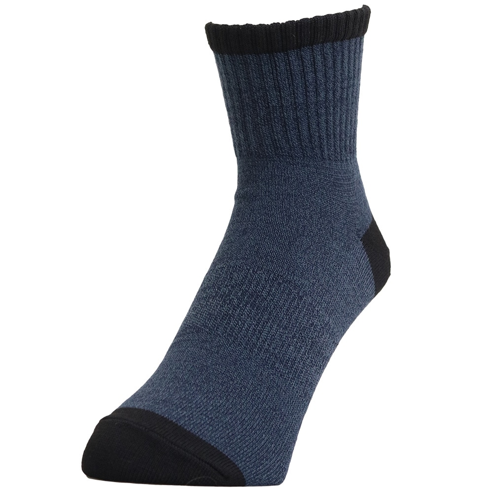 ディックコーポレーション　ＤＲＹ先丸アンクル丈　切替柄　３足組