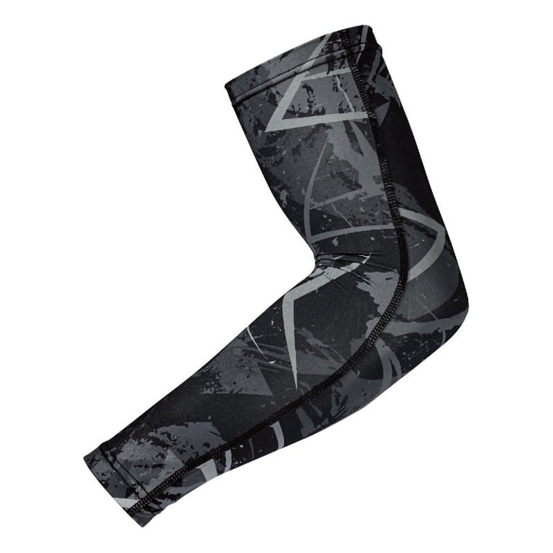 ボディタフネス　冷感消臭アームカバー　パワーストレッチ　カモフラ×ブラック　Ｌ　ＪＷ－６１８