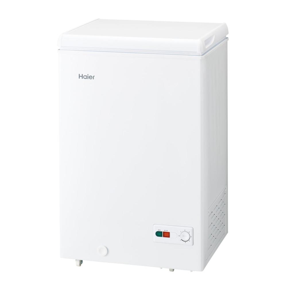 ハイアール　フリーザー　上開き冷凍庫　１００Ｌ　ホワイト　ＪＦ－ＨＳＣ１０Ａ（Ｗ）