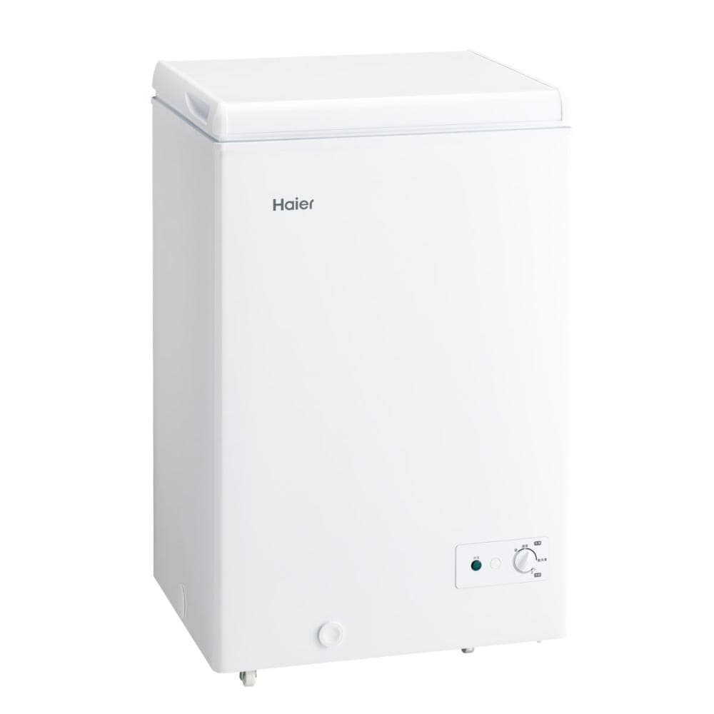 ハイアール　フリーザー　上開き冷凍庫　１００Ｌ　冷蔵切替機能付　ホワイト　ＪＦ－ＣＷ１０Ａ（Ｗ）