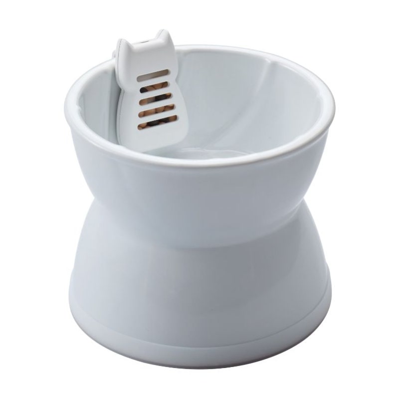 ＧＥＸ　ピュアクリスタル　超ニャン水ボウル　ホワイト