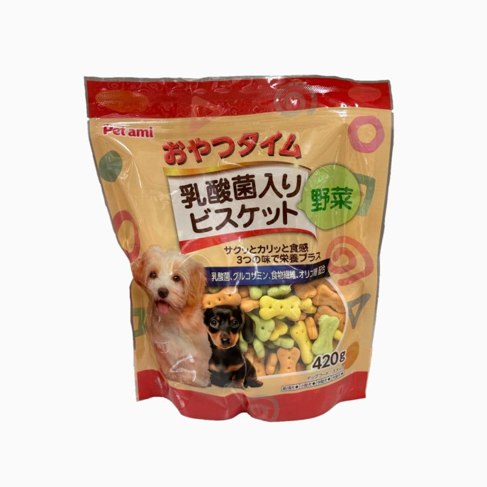 Ｐｅｔａｍｉ　乳酸菌入りビスケット　野菜　４２０ｇ