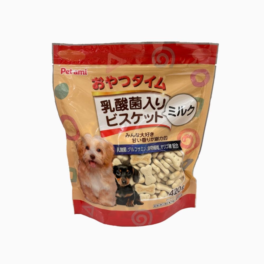 Ｐｅｔａｍｉ　乳酸菌入りビスケット　ミルク　４２０ｇ
