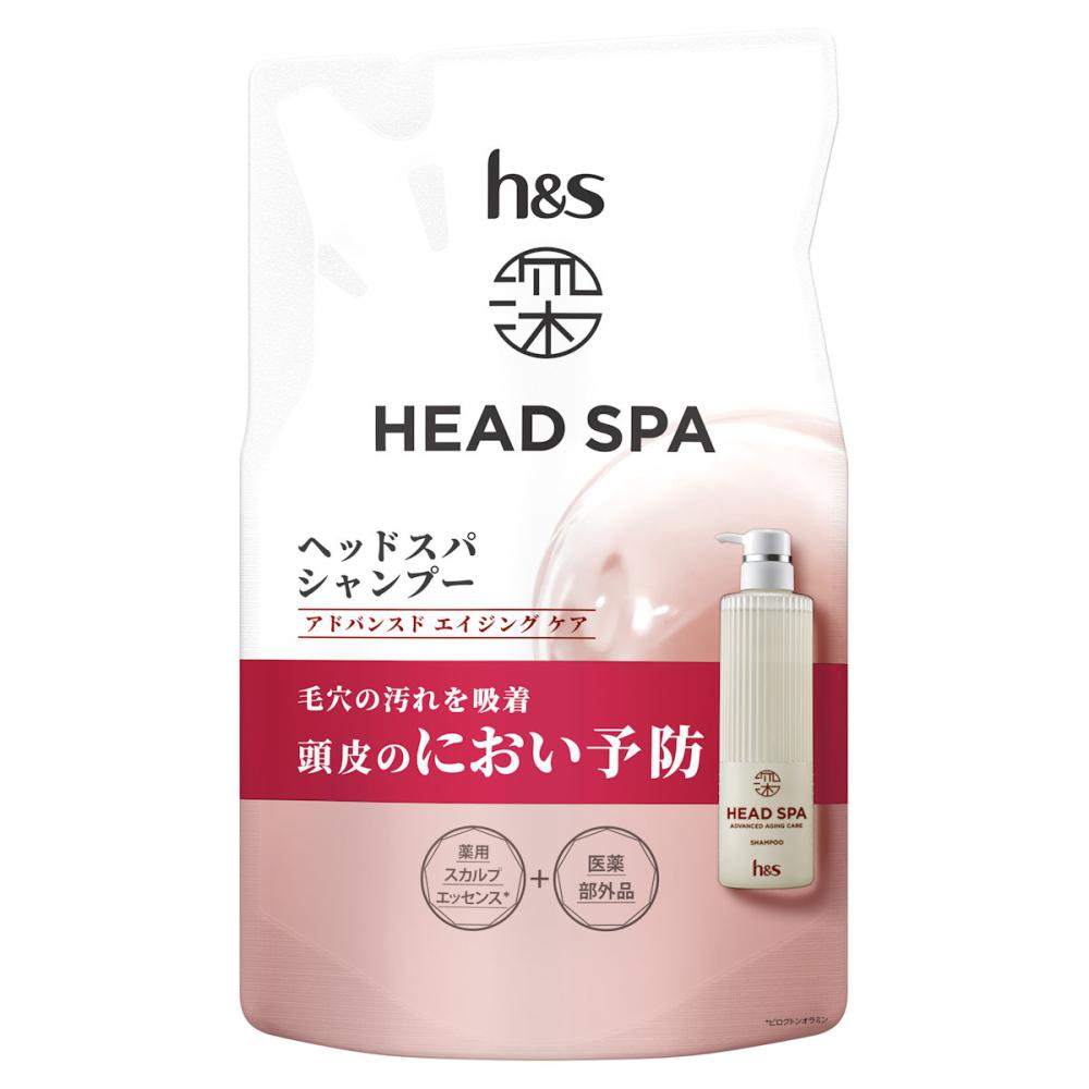 Ｐ＆Ｇ　深ヘッドスパ　ｂｙ　ｈ＆ｓ　アドバンスドエイジングケア　シャンプー　詰め替え用　　３５０ｇ