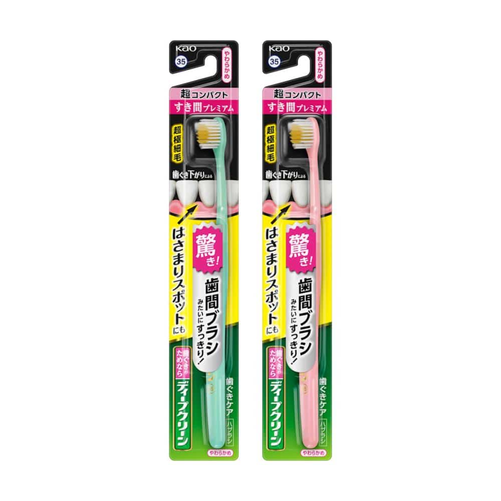 花王　ディープクリーン　ハブラシ　すき間プレミアム　超コンパクト　やわらかめ　１本
