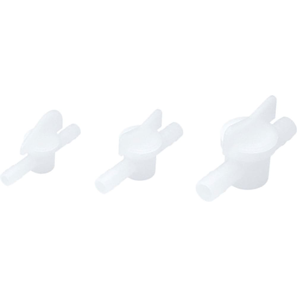 ＴＧＫ　Ｆｉｎｅプラ二方コック　タケノコ先端外径１０ｍｍ　２２９６０２＿