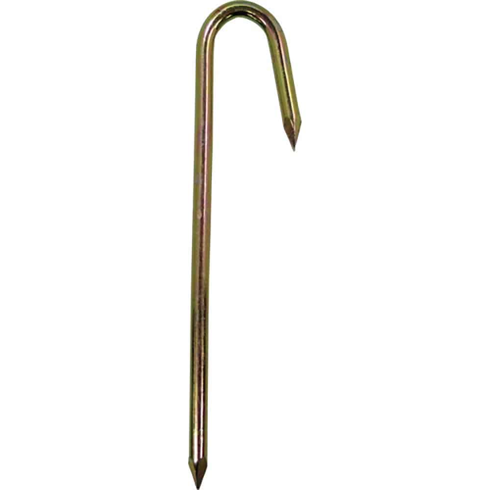 ＤＡＩＤОＨＡＮＴ　ロープ止め　Ｊ型　（１００本入）　６×２００　（クロメート）　４４３７４＿