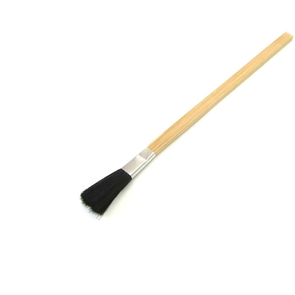 クロダブラシ　油筆　竹柄平型　小　００１－００５０３＿