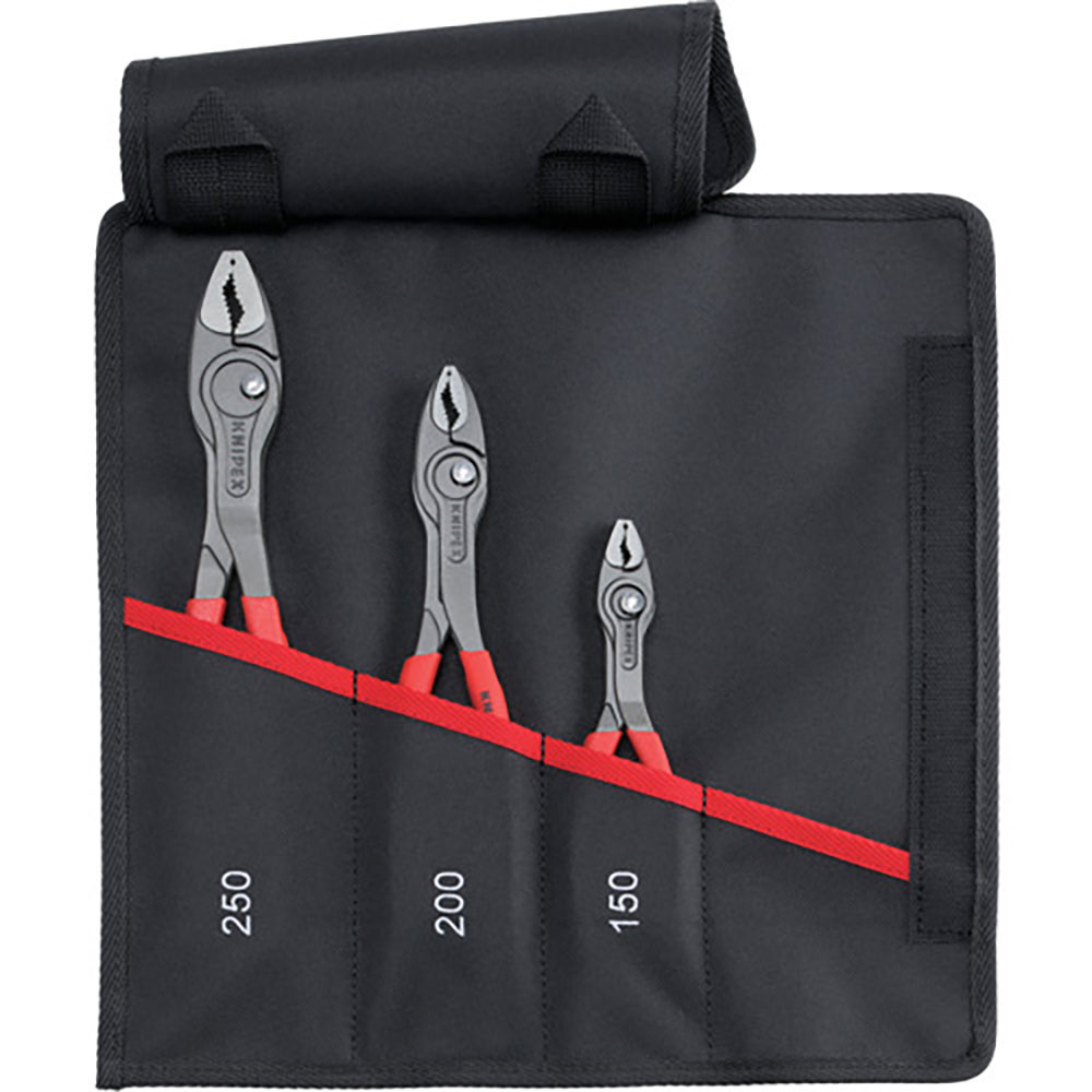 ＫＮＩＰＥＸ　ツイングリップ３点セット（１５０、２００、２５０ｍｍ）プラスチックハンドル　００１９＿