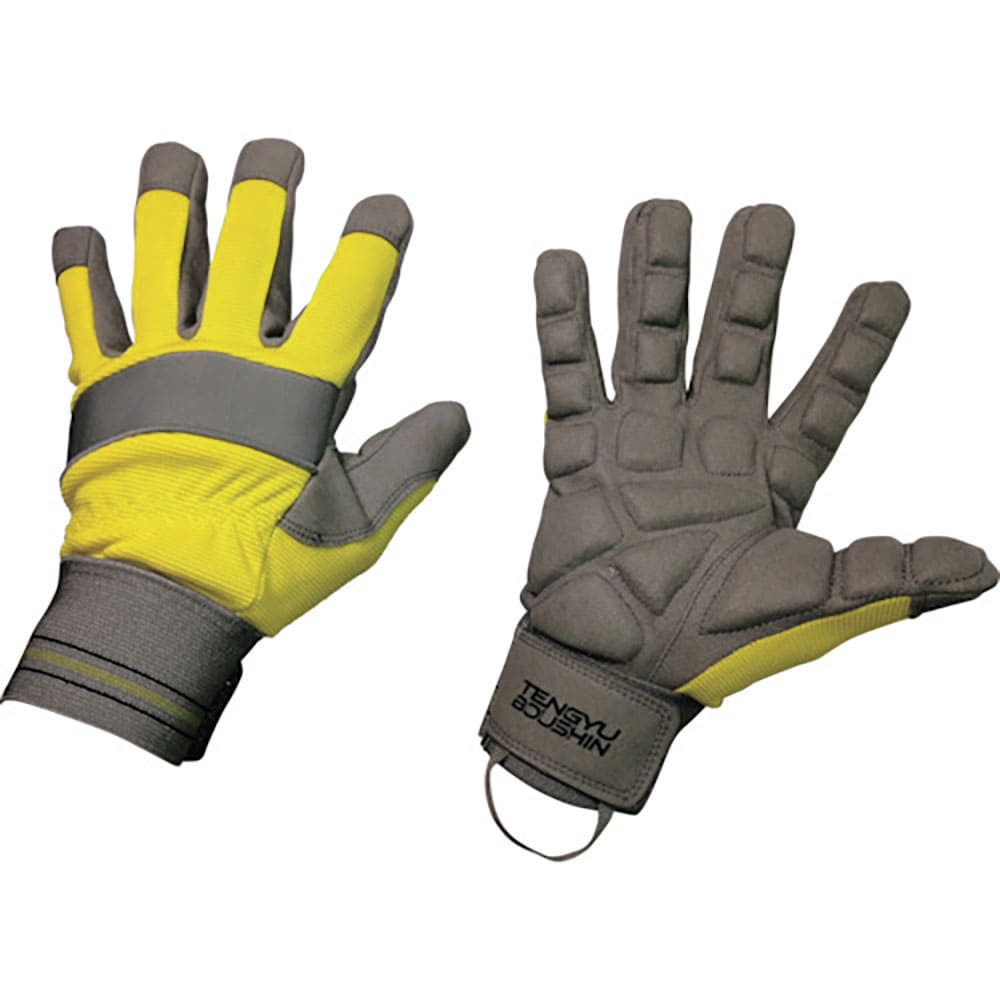 富士手袋　天牛減振手袋　黄　００３５　Ｌ　００３５－Ｌ＿