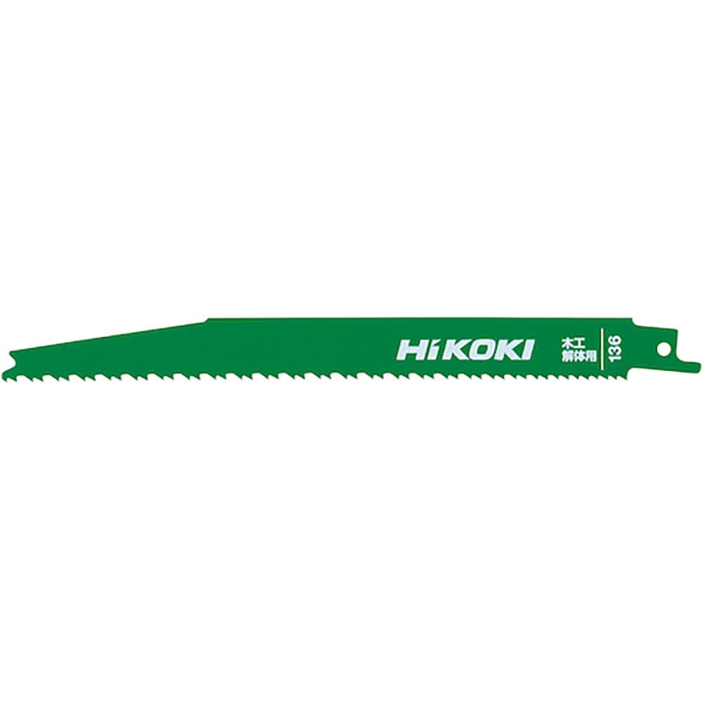 ＨｉＫＯＫＩ　セーバソーブレード　ＮＯ．１３６　２００Ｌ　６－１２山　２枚入　木工解体用　００３７