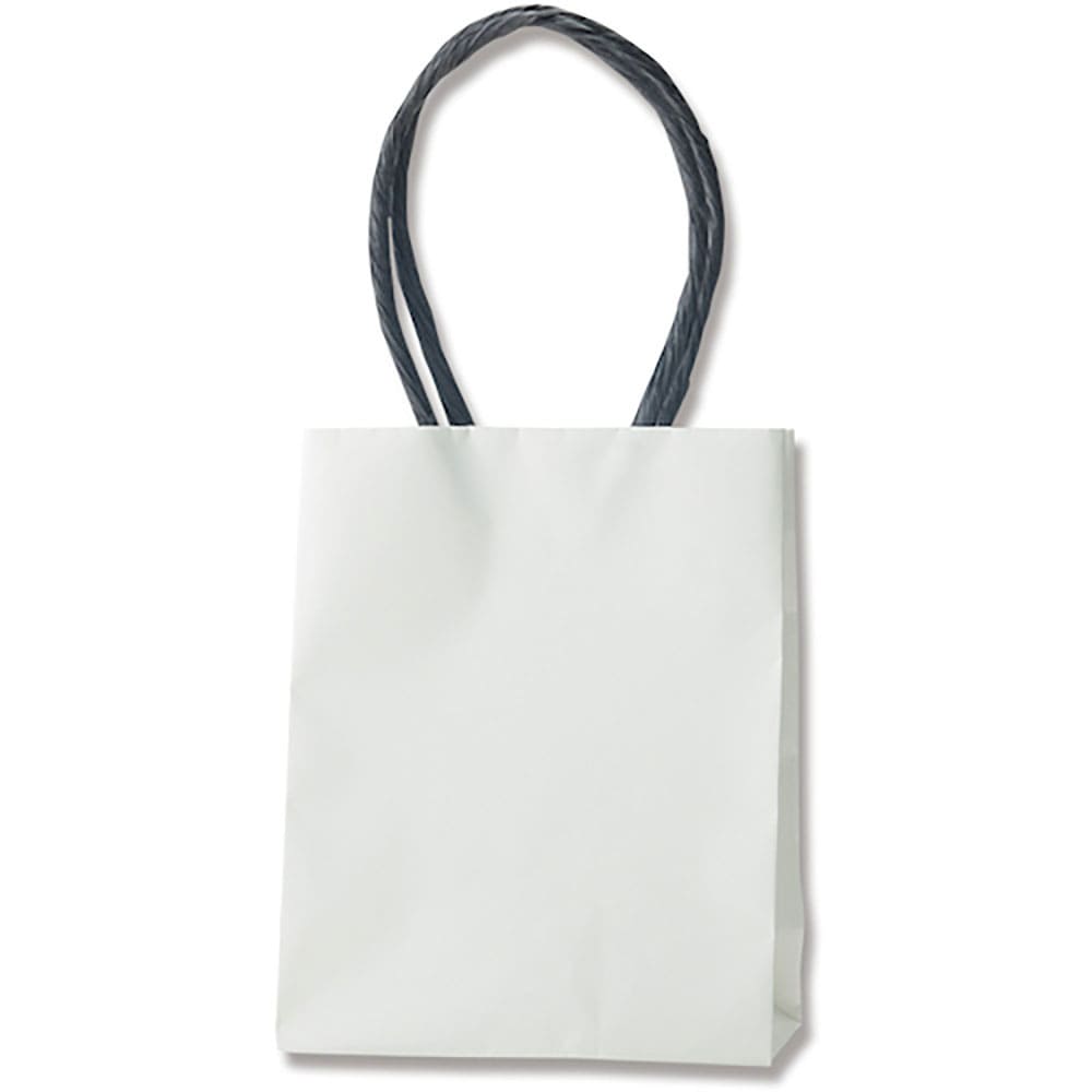 ＨＥＩＫＯ　手提げ紙袋　プチバッグ　白無地　１２－６．５　１０枚入り　４０８８６００＿