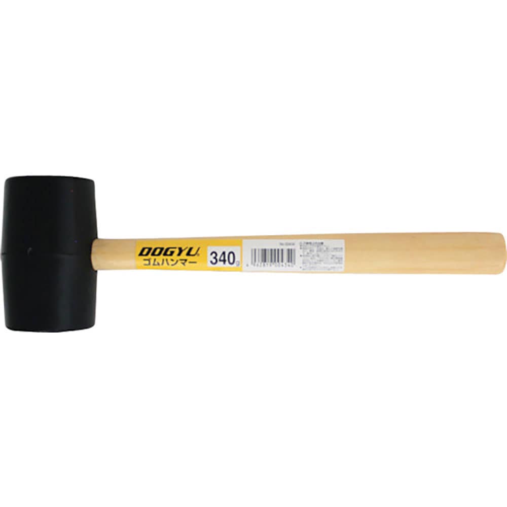 ＤＯＧＹＵ　ゴムハンマー３４０ｇ（３／４Ｐ）　４３４＿