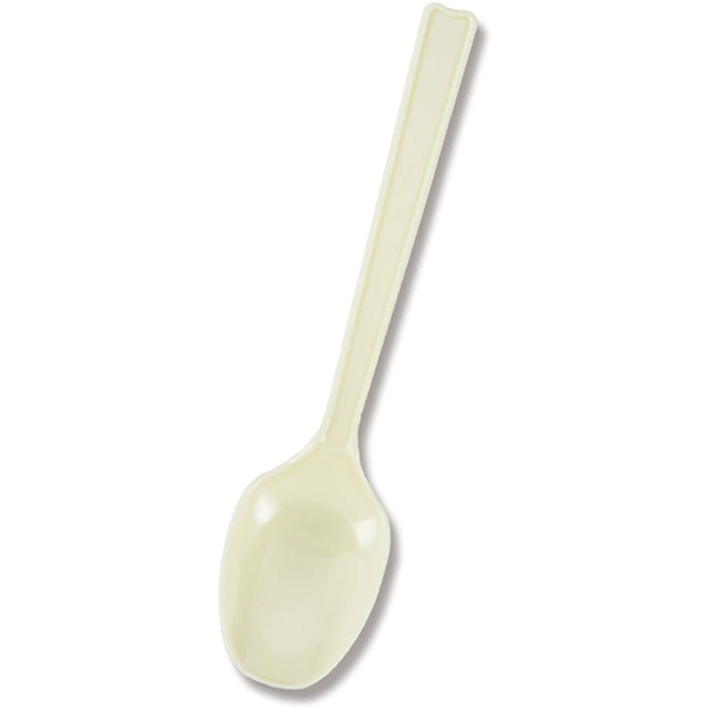 ＨＥＩＫＯ　プラスチックスプーン　アイボリー　１６ｃｍ　単袋　１００本入り　４５１３００１＿