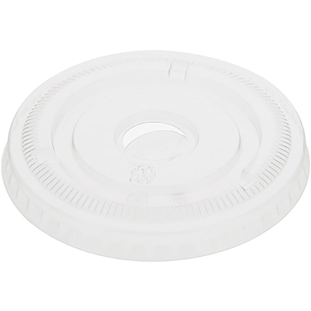 ＨＥＩＫＯ　透明カップ　Ａ－ＰＥＴ　平蓋　口径８５ｍｍ用　Ｃ穴付き　　５０個入り　４５２５０２４＿