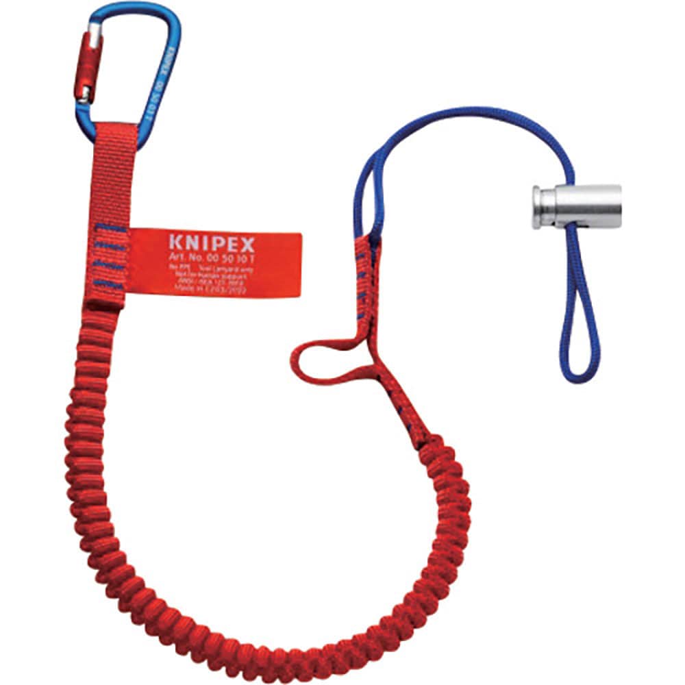 ＫＮＩＰＥＸ　落下防止ランヤード（カラビナ付き）　００５０－１２ＴＢＫ＿