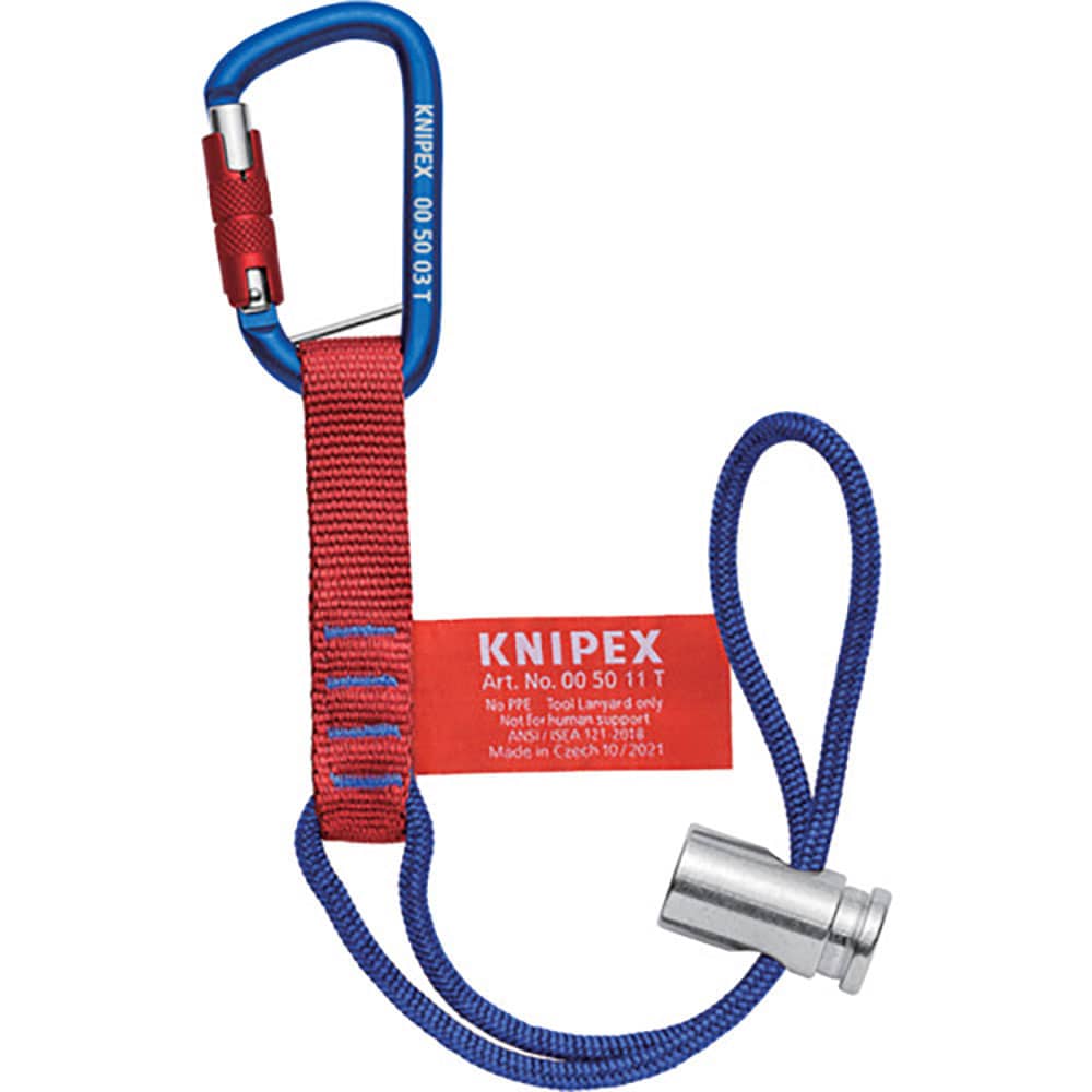 ＫＮＩＰＥＸ　落下防止アダプターループ（カラビナ付き）　００５０－１３ＴＢＫ＿