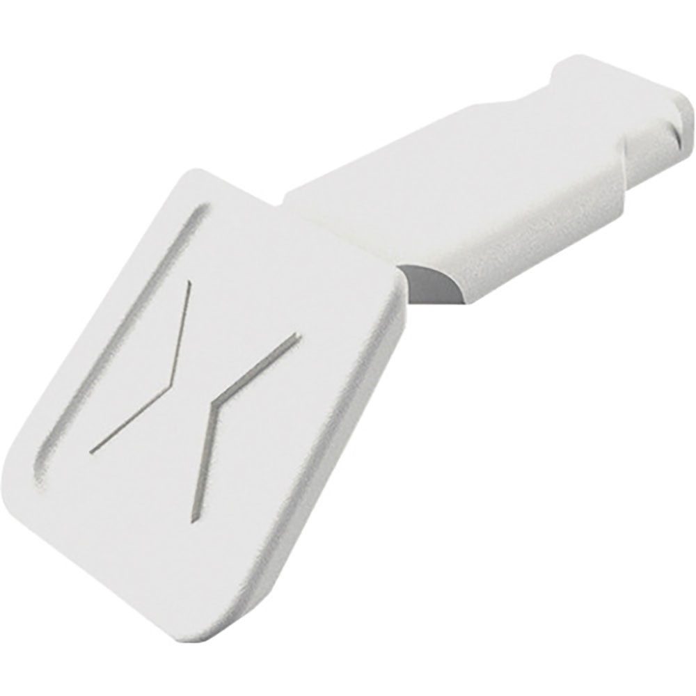 ＫＮＩＰＥＸ　カラーコードクリップ　ホワイト（１０ピース入り）　００６１－１０ＣＷ＿