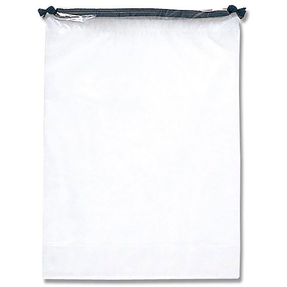 ＨＥＩＫＯ　巾着ポリ袋　シャンテバッグ　ナチュラル　Ｍ　１０枚入り　６６３５３００＿