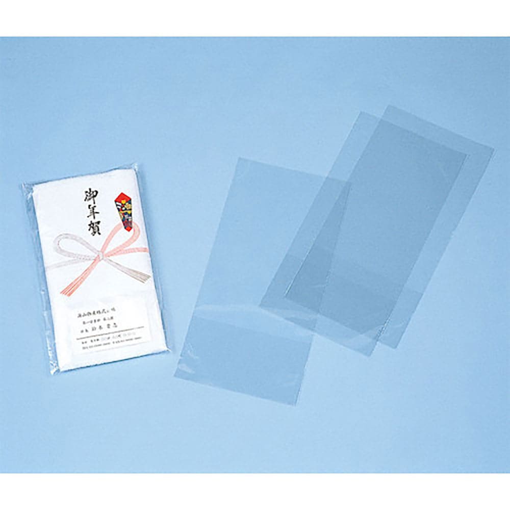 ＨＥＩＫＯ　タオル用ＣＰＰ　無地　ポケット付　１００枚入り　６７１９９１０＿