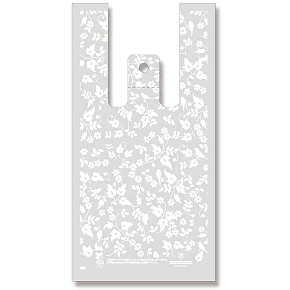 ＨＥＩＫＯ　レジ袋　バイオハンドハイパー　ホワイトリーフ　Ｓ　１００枚入り　６９０５５２０＿